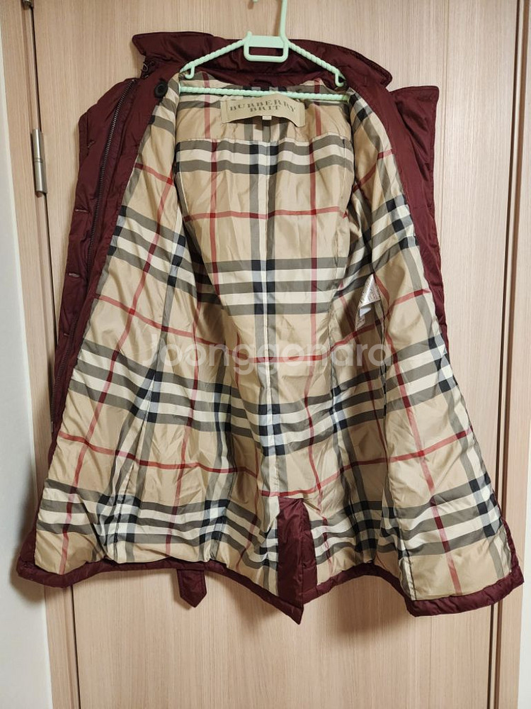 버버리스포츠 여자구스다운패딩잠바S--8