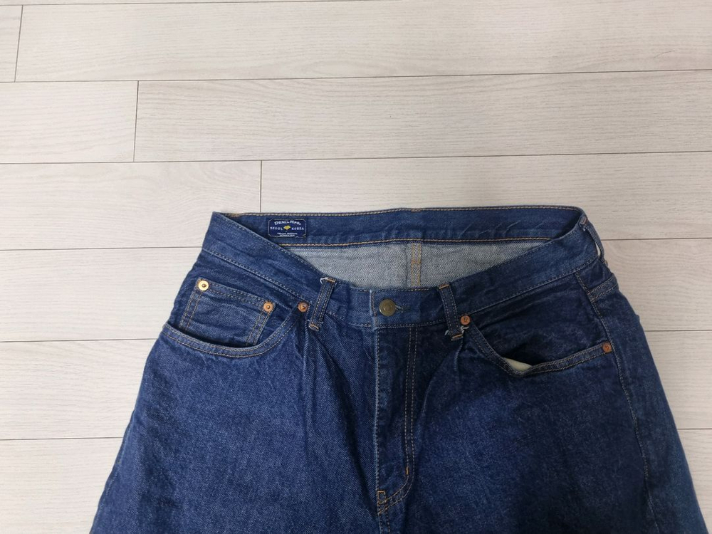 데밀엠에프지(demil mfg) 캘리포니안 와이드 데님 23(32사이즈)--1