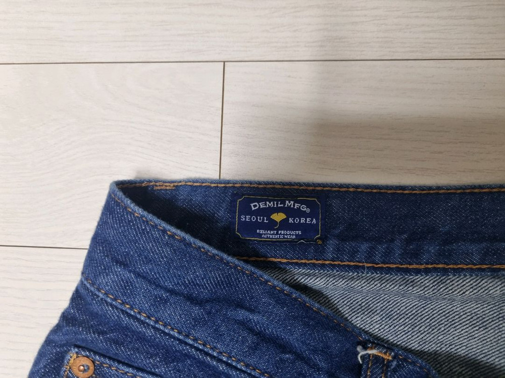 데밀엠에프지(demil mfg) 캘리포니안 와이드 데님 23(32사이즈)--2