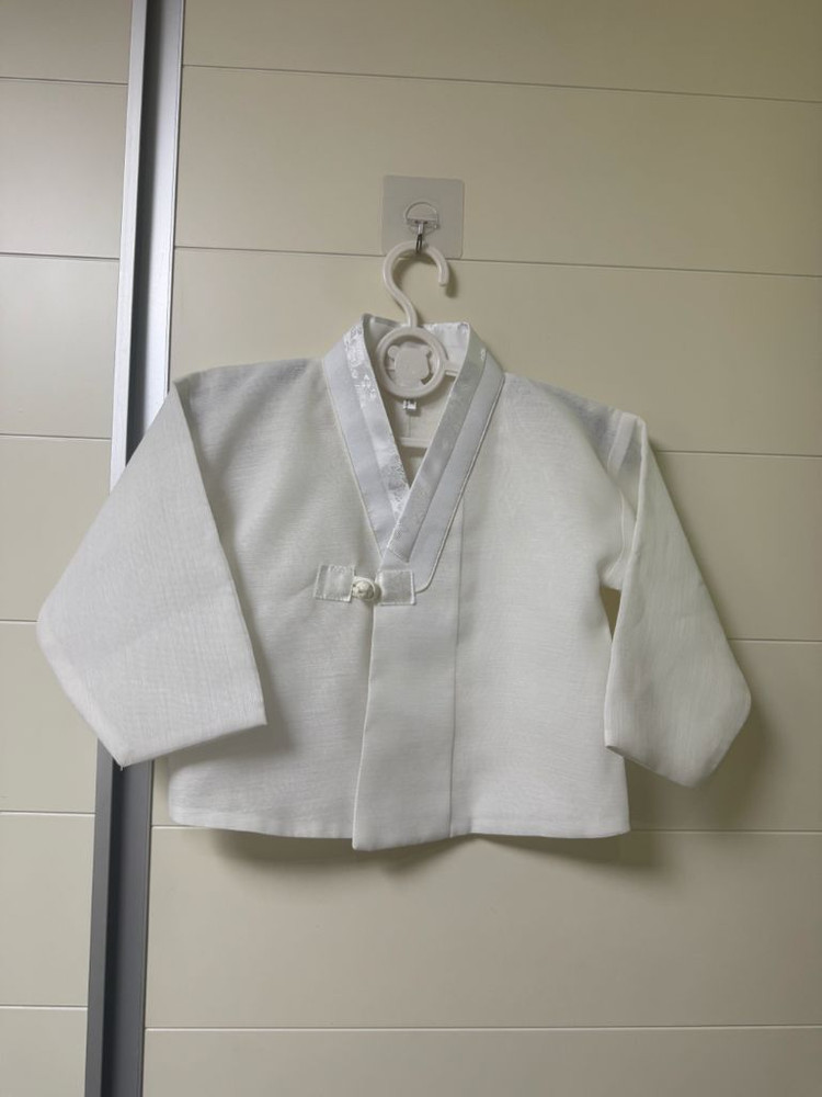 라무드 파파 유아 남아 한복 + 복건 + 금장 허리띠 3호--5