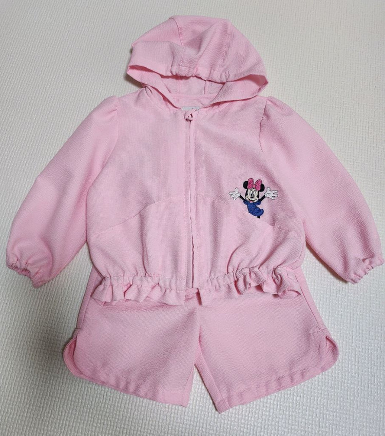 디즈니베이비 미니후드상하복 90 이미지