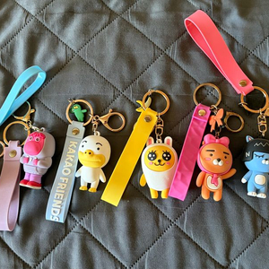 카카오프렌즈 캐릭터 와 여러가지 키링 모음