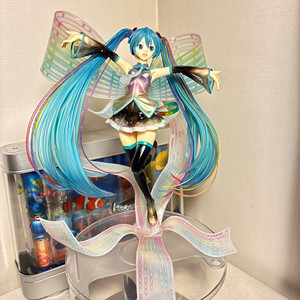 설 할인 택포 하츠네 미쿠 10주년 스케일 피규어 고전 미소녀 보컬로이드