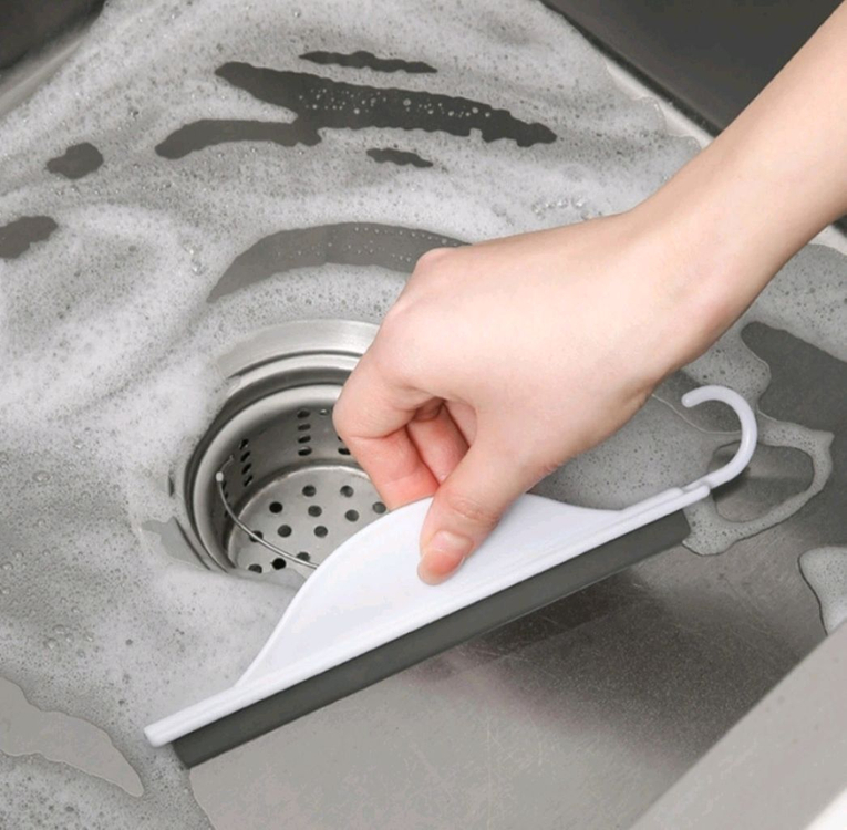 주방, 욕실 사용 고리형 미니 스퀴지(새제품)(2개 묶음=2천)--2