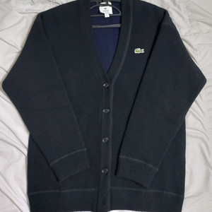 라코스테울 브이넥 가디건 S90 남여공용