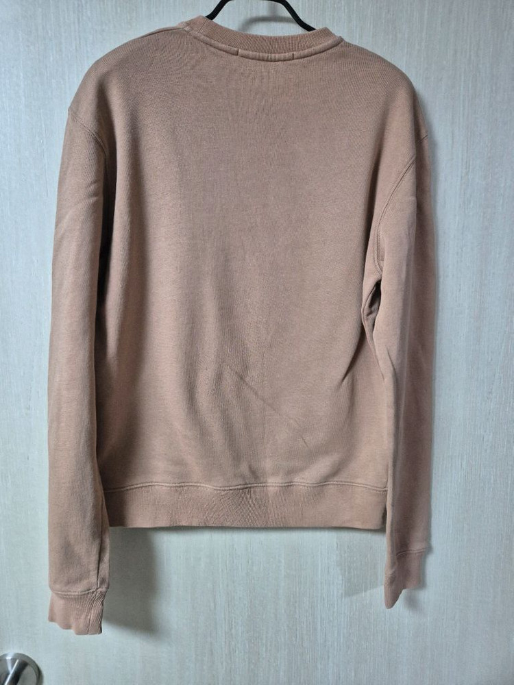 (정품) MSGM 로고 맨투맨 티셔츠 베이지 여성 S--1