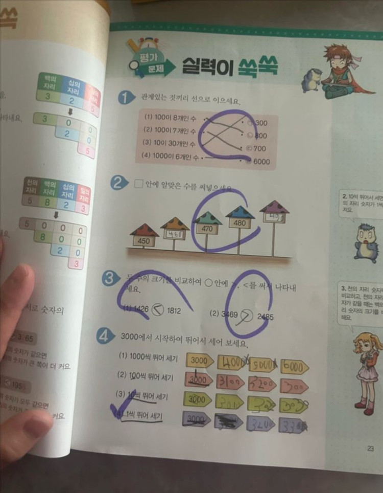 Why? 교과서 중심 만화 2학년 4권 세트--3