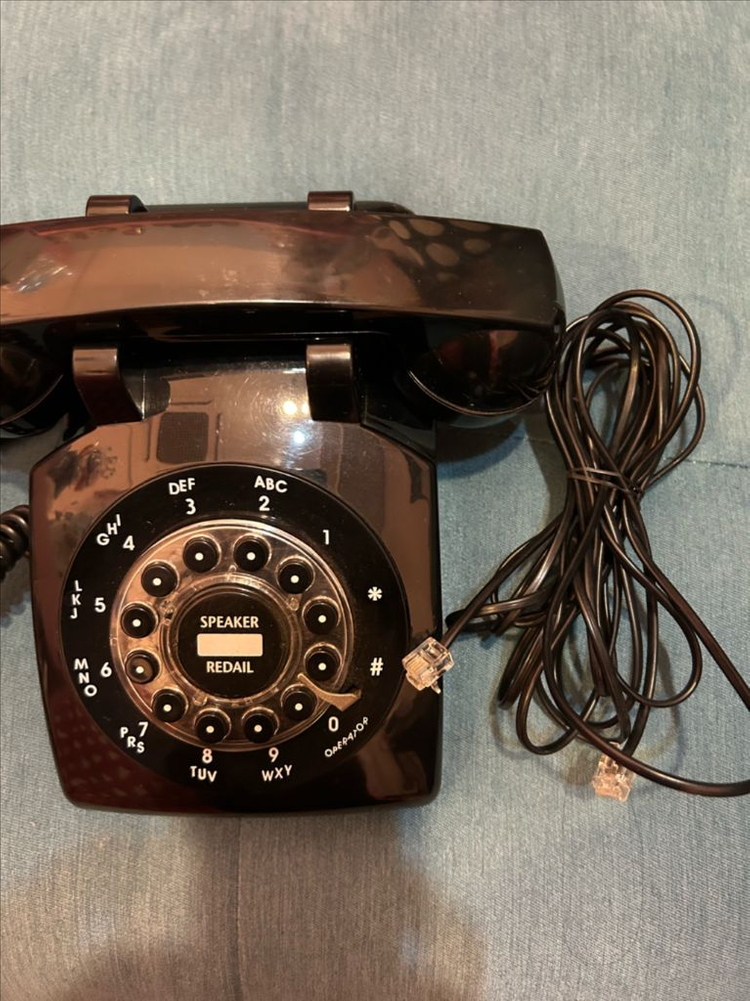 레트로 빈티지 전화기 (버튼식)--1