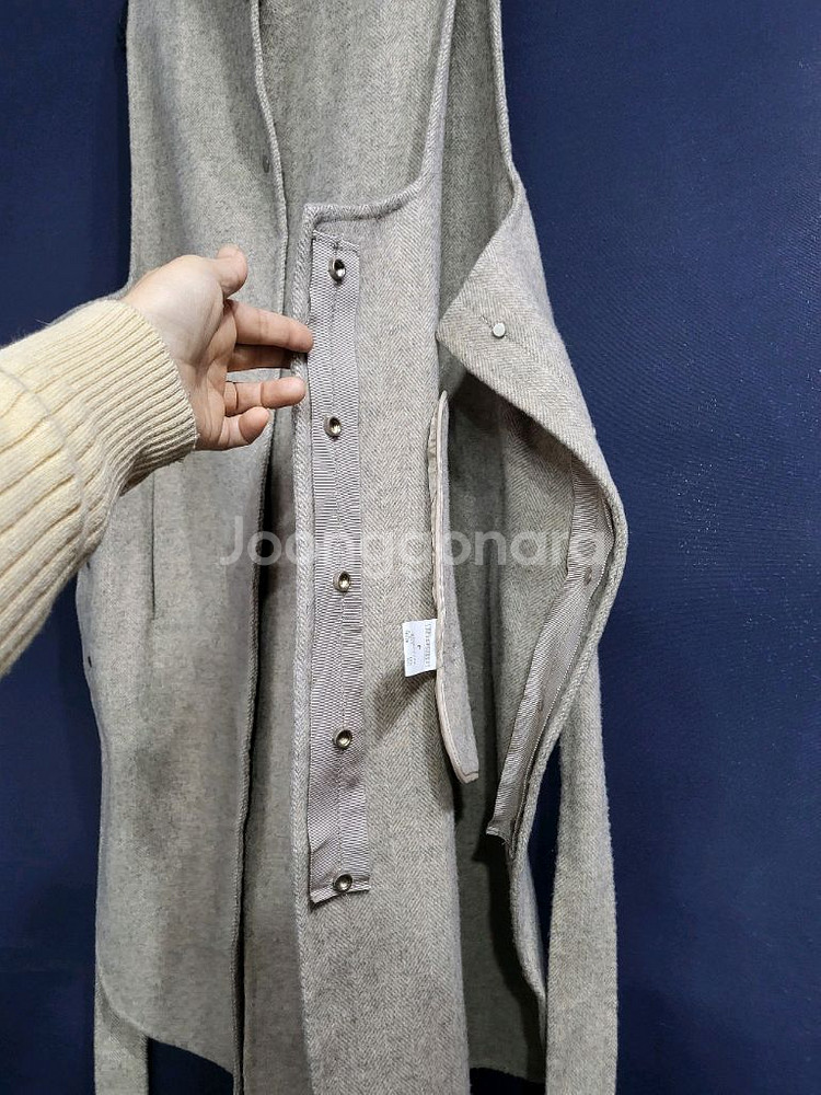 팔라스 울 핸드메이드 벨티드베스트--3