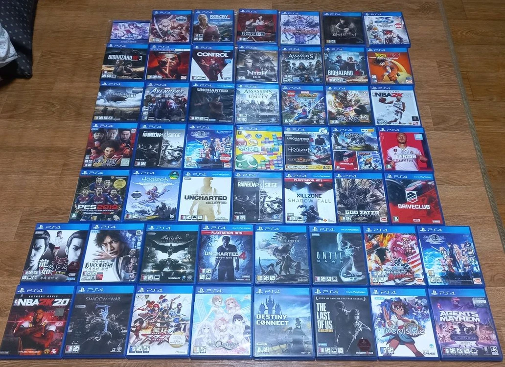 PS4 중고게임 CD 여러개 한글팜 플스4 ps5 플스 이미지