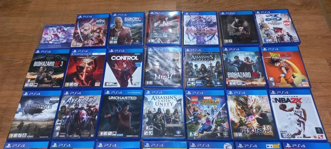 PS4 중고게임 CD 여러개 한글팜 플스4 ps5 플스 이미지
