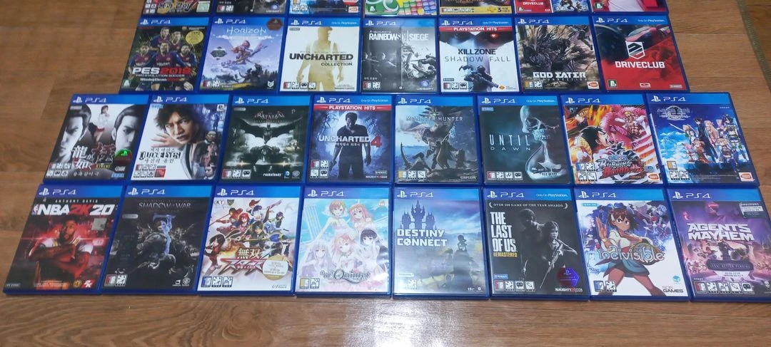 PS4 중고게임 CD 여러개 한글팜 플스4 ps5 플스 이미지