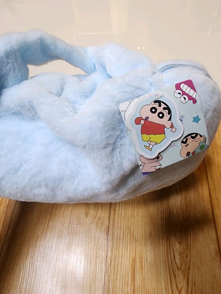 짱구는못말려 흰둥이 가방담요 이미지