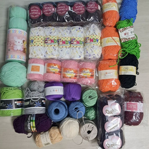 뜨개실 일괄 판매