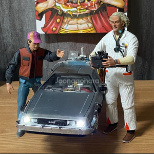 (정상작동) 핫휠 백투더퓨처 드로리안 얼티메이트 에디션 이미지