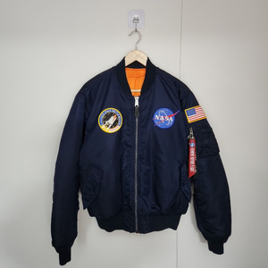 [알파인더스트리] 100 남 MA-1 항공점퍼 양면패딩 봄버자켓