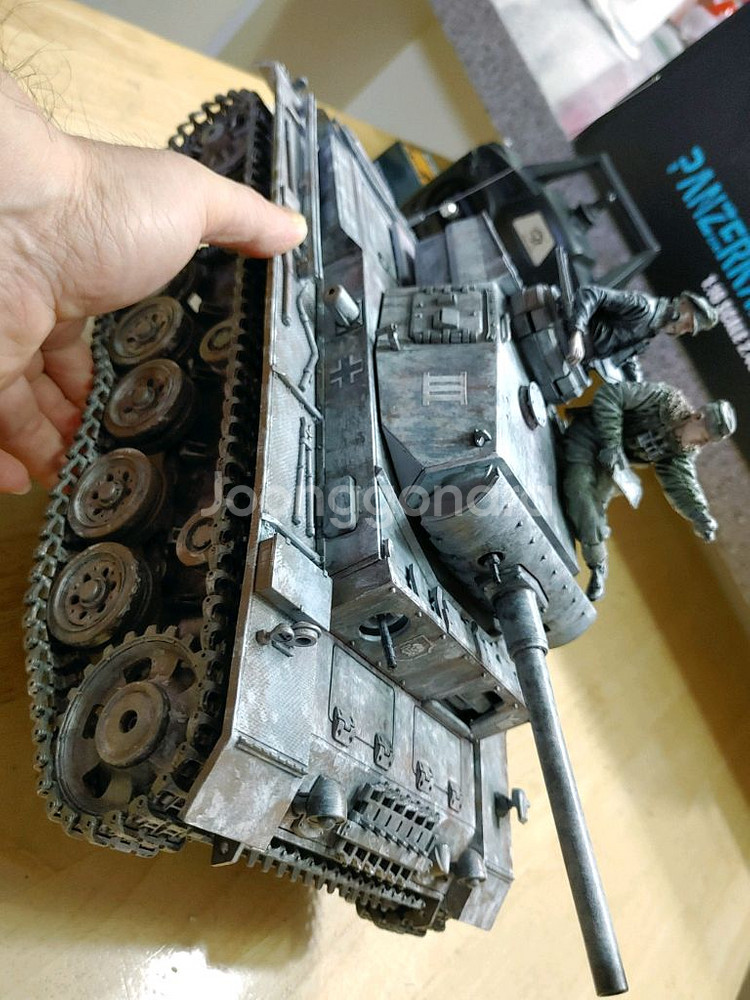 *각종교신가능*정밀도색1/16대형RC카탱크프라모델2WW독일3호전차알씨카풀셋~바람에언덕에서--6