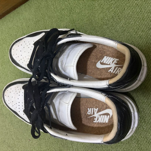 나이키 조던 로우 범고래 화이트 블랙 240 이미지