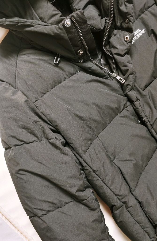 [L] 내셔널 지오그래픽 롱패딩 점퍼 블랙1471 이미지