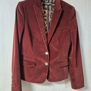 (정품) 돌체앤가바나 코듀로이 자켓 여성 40