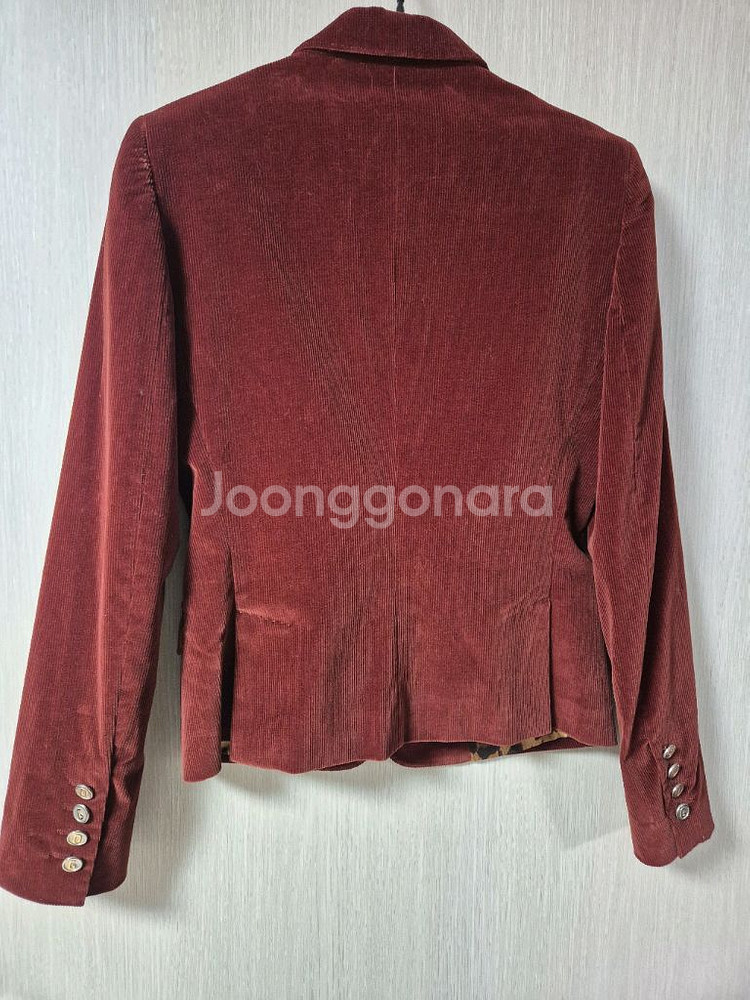 (정품) 돌체앤가바나 코듀로이 자켓 여성 40--1