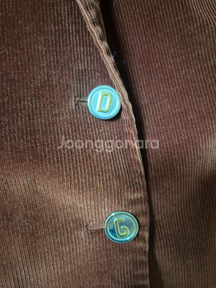 (정품) 돌체앤가바나 코듀로이 자켓 여성 40--4