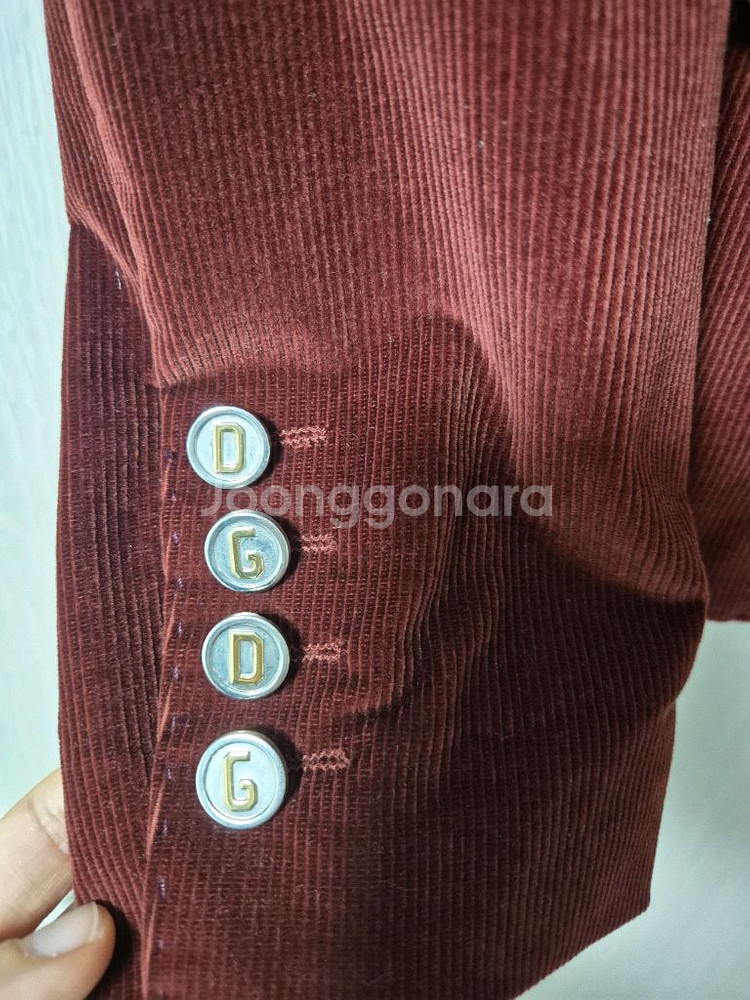 (정품) 돌체앤가바나 코듀로이 자켓 여성 40--5