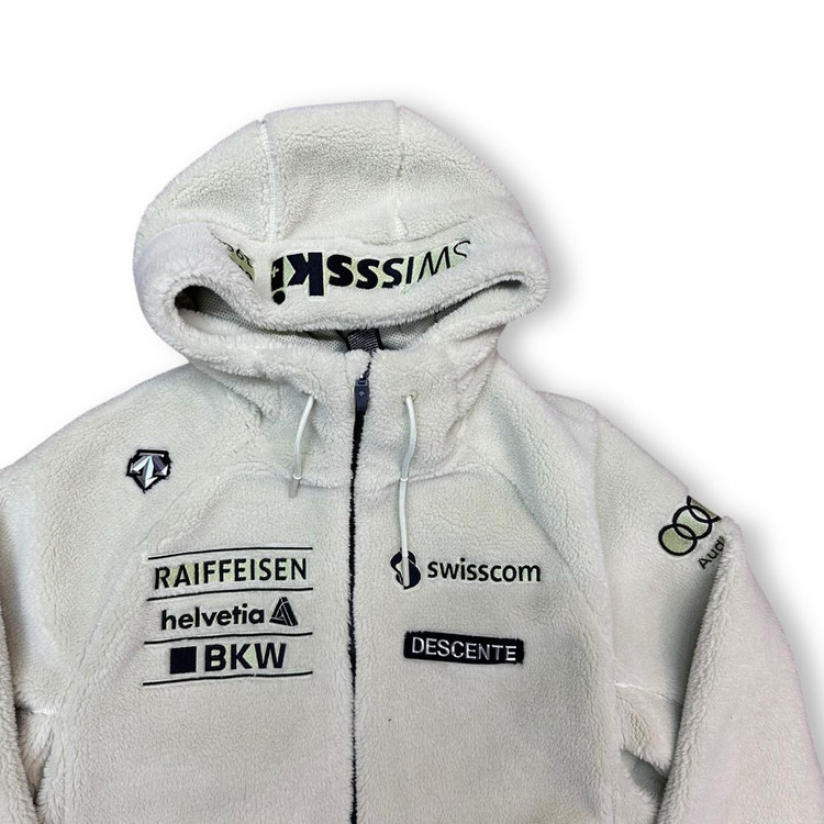 데상트 아우디 스키팀 후리스 자켓 이미지