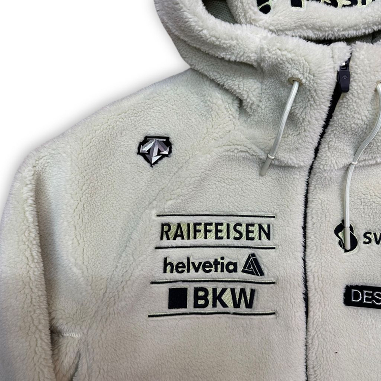 데상트 아우디 스키팀 후리스 자켓 이미지