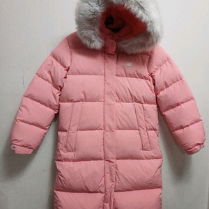 뉴발란스 키즈 롱패딩 구스다운점퍼 사이즈 155 이미지