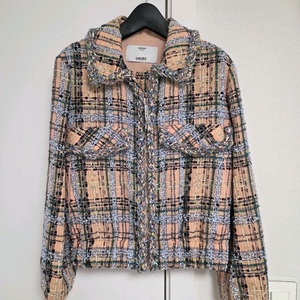 오브제 트위드 자켓