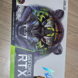 (중고ASUS KO 지포스 RTX 3070 O8G GAMING OC D6 8GB