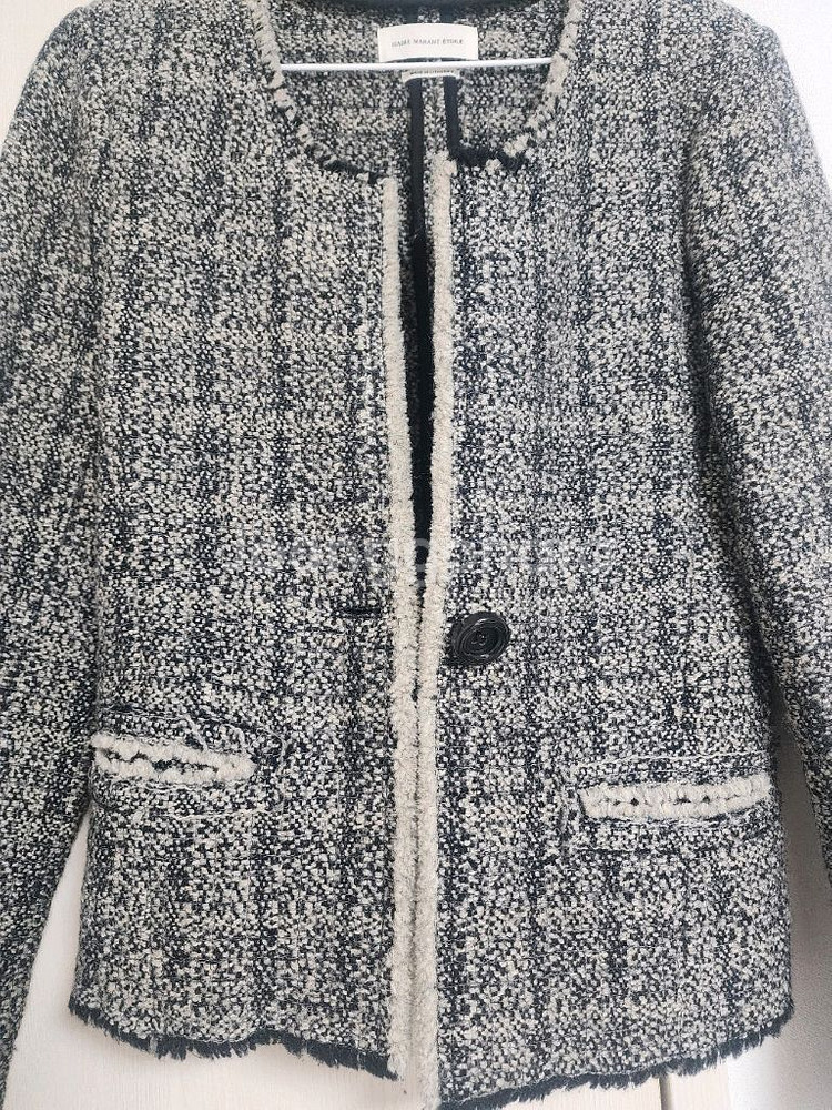 이자벨마랑 트위드자켓.36사이즈(드라이클리닝완료)--2