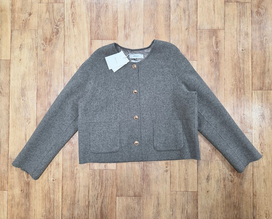 베뉴엣(BENUET) 블리스 울자켓 프리사이즈 새상품--3