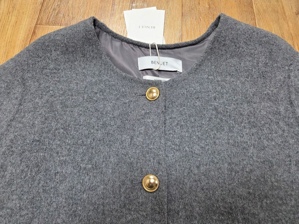 베뉴엣(BENUET) 블리스 울자켓 프리사이즈 새상품--4