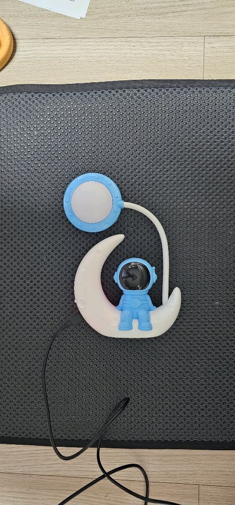 우주인 무드등 2구 LED 조명 새상품--1