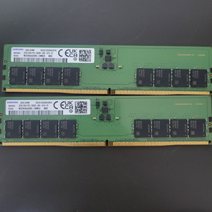 삼성 DDR5 5600B 32GB 메모리 2개