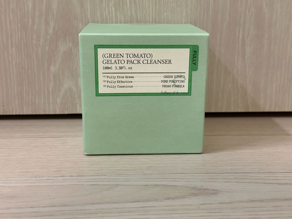 새상품) FULLY 풀리 그린 토마토 젤라또 팩 클렌저--7