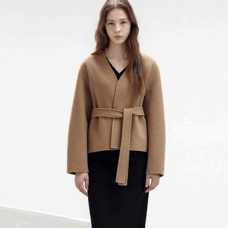 베뉴엣(BENUET) 캐시울 have 해브 코트 프리사이즈 새상품--1