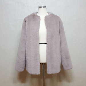 미엔느(MIENNE) 고급 인조밍크자켓 프리/55-66-77 새것수준