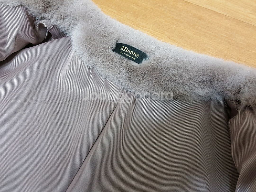 미엔느(MIENNE) 고급 인조밍크자켓 프리/55-66-77 새것수준--6