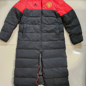 가격내림/아디다스 맨체스터 유나이티드팀 오리털 롱패딩/100사이즈 정품