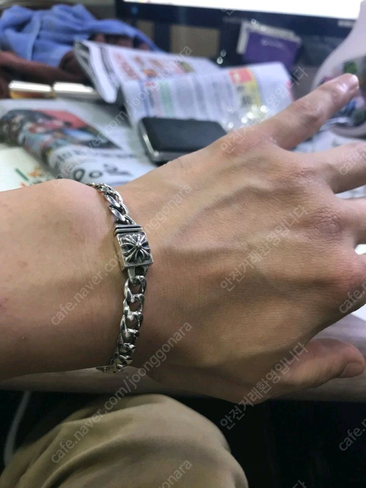 925silver 팔찌 남자팔찌 은팔찌 925은팔찌 20센치--5