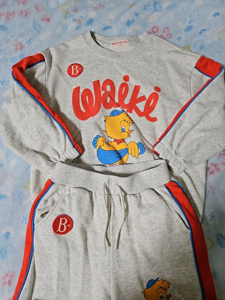 베베드피노 Waike 상하복 세트 110--1