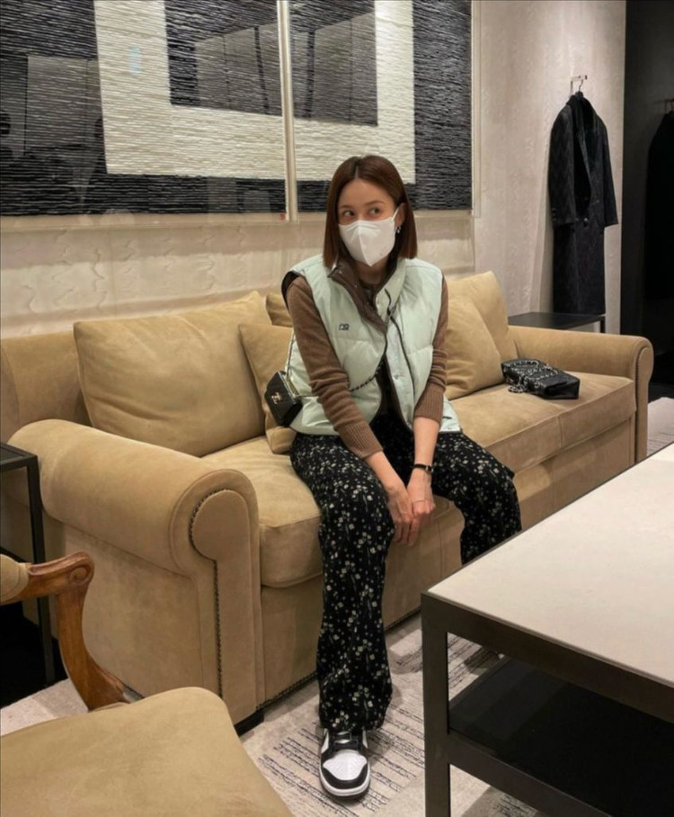 새상품)그로브 플라워 데님 팬츠 GROVE--3