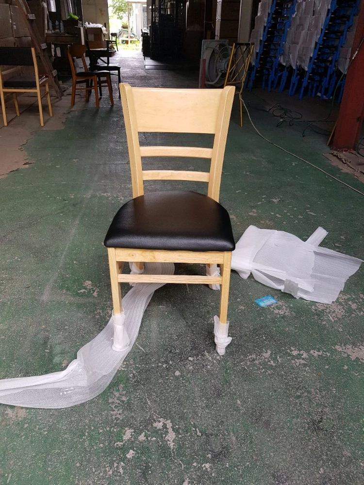 목재 업소용 식당의자 (미사용품) 이미지