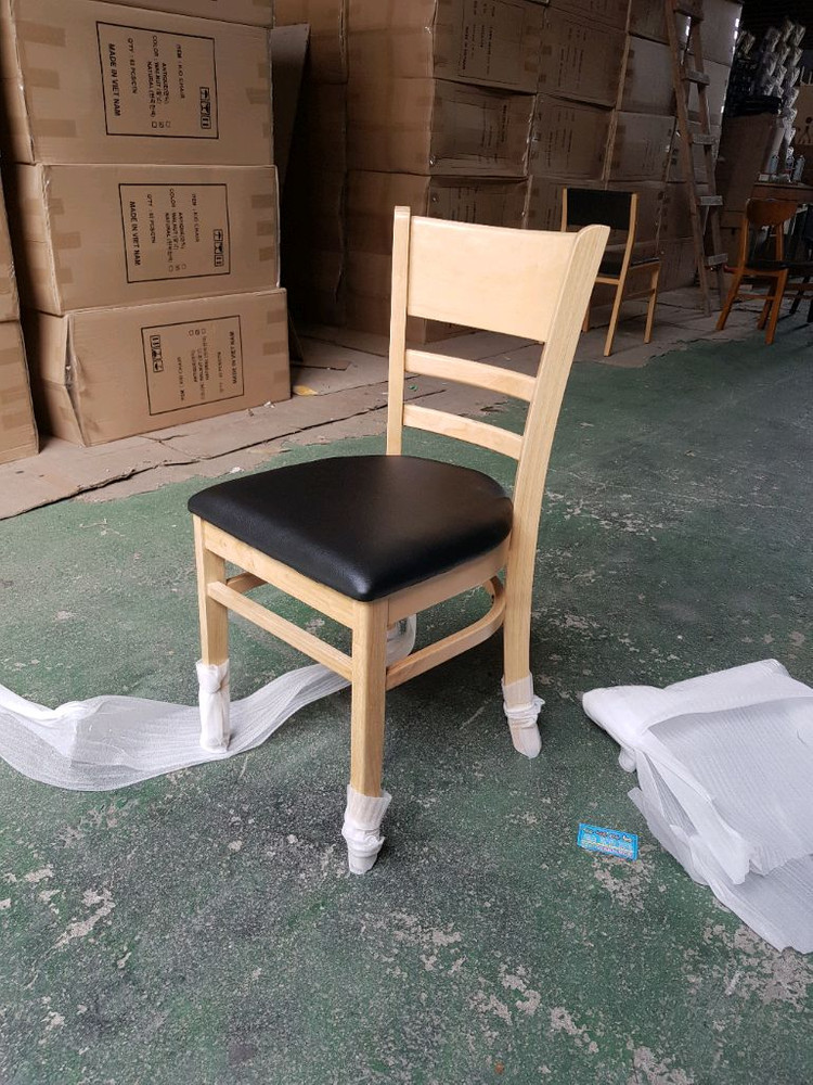 목재 업소용 식당의자 (미사용품) 이미지