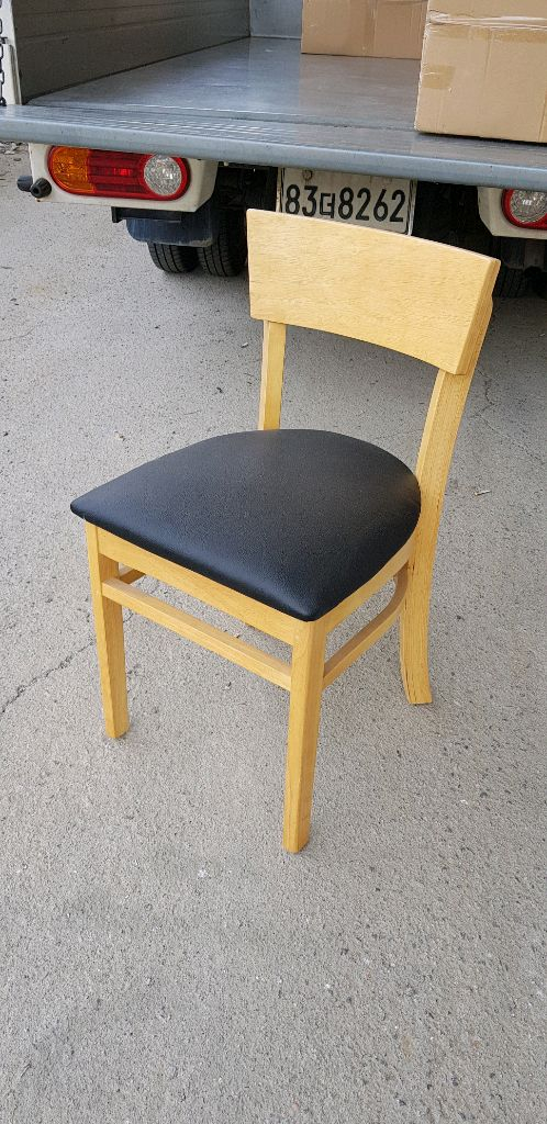 목재 업소용 식당의자 (미사용품) 이미지