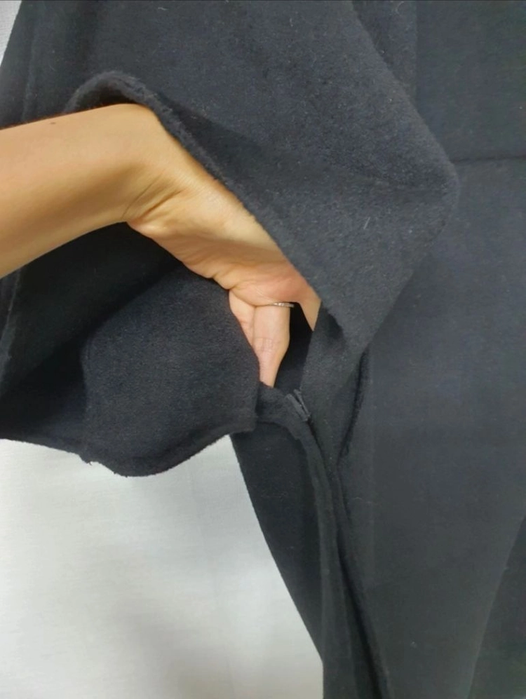 폴앤조 후드 케이프 코트 이미지