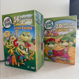 립프로그 DVD+CD 러닝 컬렉션 세트
